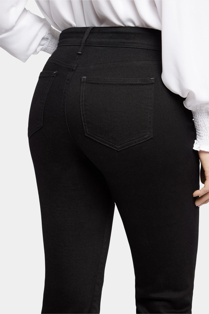 NYDJ Women's Marilyn Straight Denim Jeans, Black, 10 - Image 3